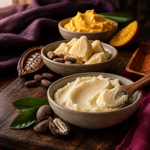 Beurre de karité, cacao, mangue : quel beurre végétal pour quelle peau sèche ?
