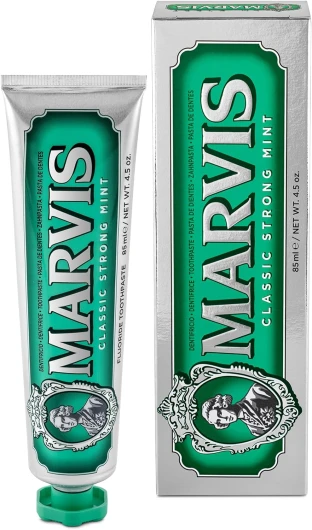 Dentifrice Menthe Forte Classique, 85ml, Dentifrice aromatisé sensationnel pour une fraîcheur longue durée