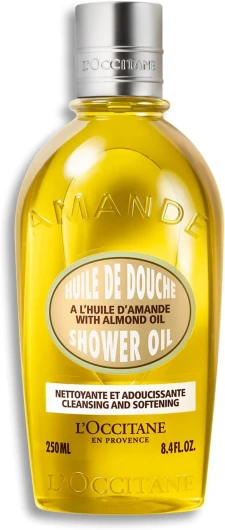 L'OCCITANE - Recharge Huile de Douche Amande - 500 ml - Fabriqué en France 250 ml
