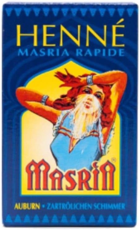 Henné AUBURN 90 gr - Coloration végétale Masria HENNEDROG