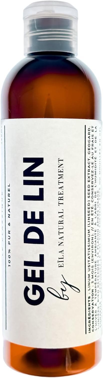Gel de lin Pur et Bio (250 ml) Eïla Natural Treatment 250 ml (Lot de 1)