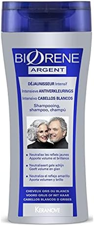 BIORENE - Shampooing Argent 200Ml - Soin cheveux pro pour éclat argenté et brillance - Formule avancée - Respecte votre fibre capillaire - Le Lot De 3