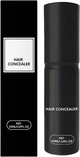 Anti-cernes pour Cheveux, Mascara Précision Correcteur de Cheveux Blanc Hommes, Produits de Coiffure et Toilettage, pour Hommes et Femmes pour Maison Anniversaire Sortie Vacances Fêtes Noël Halloween Brun