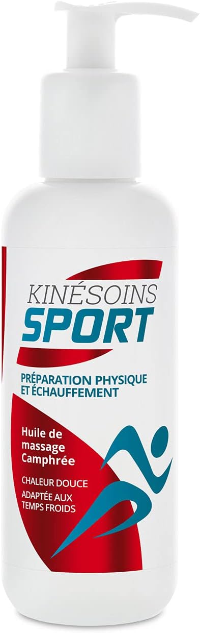 SPORT - Huile de massage Camphrée - Échauffement - 250 ml
