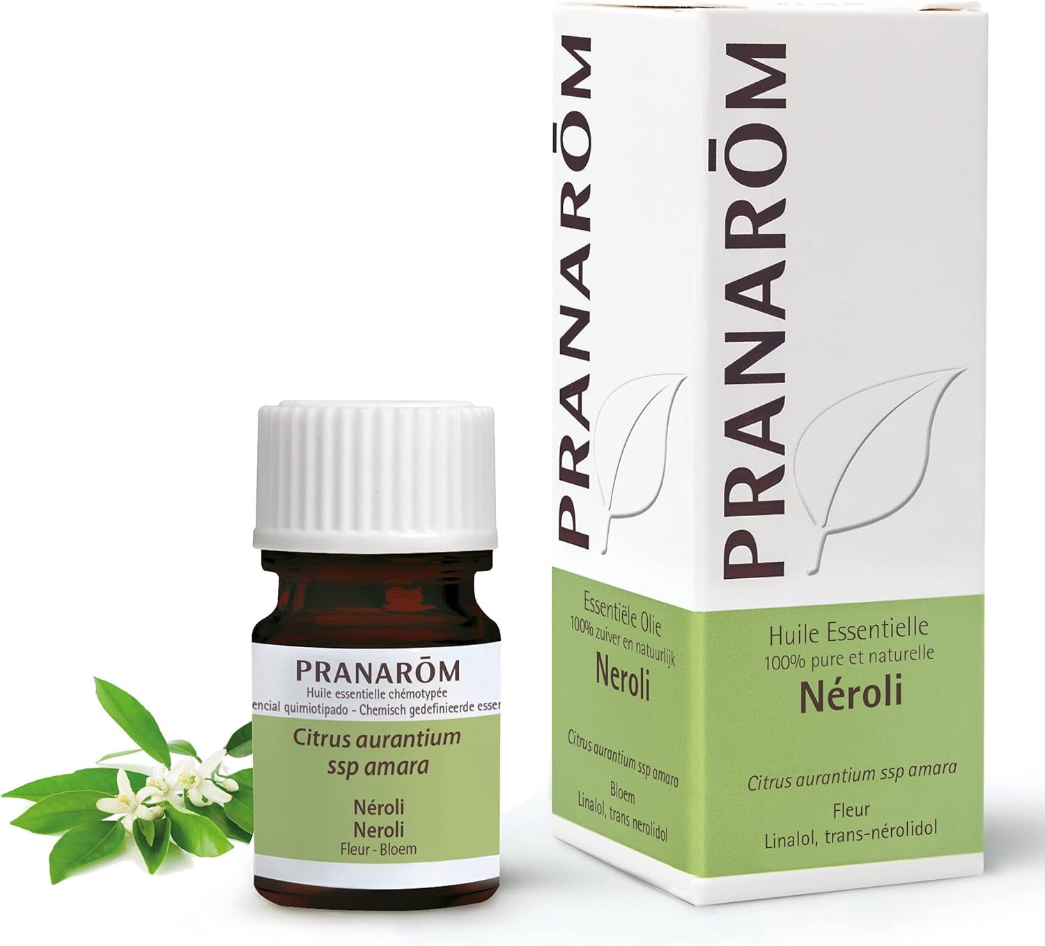 Huile Essentielle Néroli Citrus aurantium ssp amara - Fleur - 2 ml 2 ml (Lot de 1)