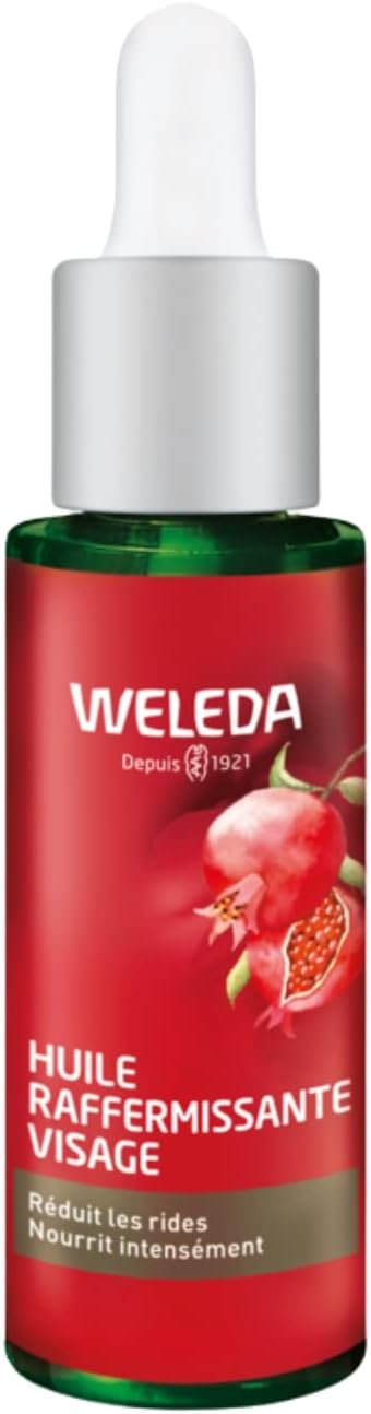 Huile raffermissante Visage Grenade - Booster anti-oxydant et éclat - Pour une peau douce et éclatante - 30 ml 30 ml (Lot de 1)