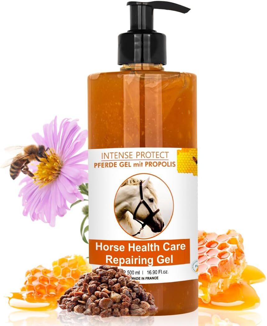 Baume de Soin du Pyrenees, Gel Cicatrisant, Pommade de Secours Propolis, Propriétés Antimicrobiennes, Accélère Cicatrisation, Antioxydant, Apaisant et Hydratant, Crevasses, Gel Acné, 500 ml