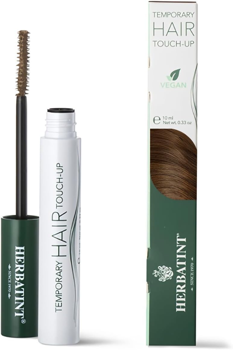 Herbatint Mascara Cheveux Temporary Hair Touch-Up Blond - Mascara Retouche Racine Instantané - Couverture Temporaire des Cheveux Gris - Testé Dermatologiquement - 93% d'Ingrédients d'Origine Naturelle