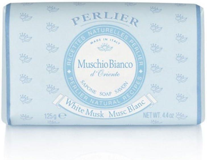 Perlier Savonnette Musc Blanc 125 g
