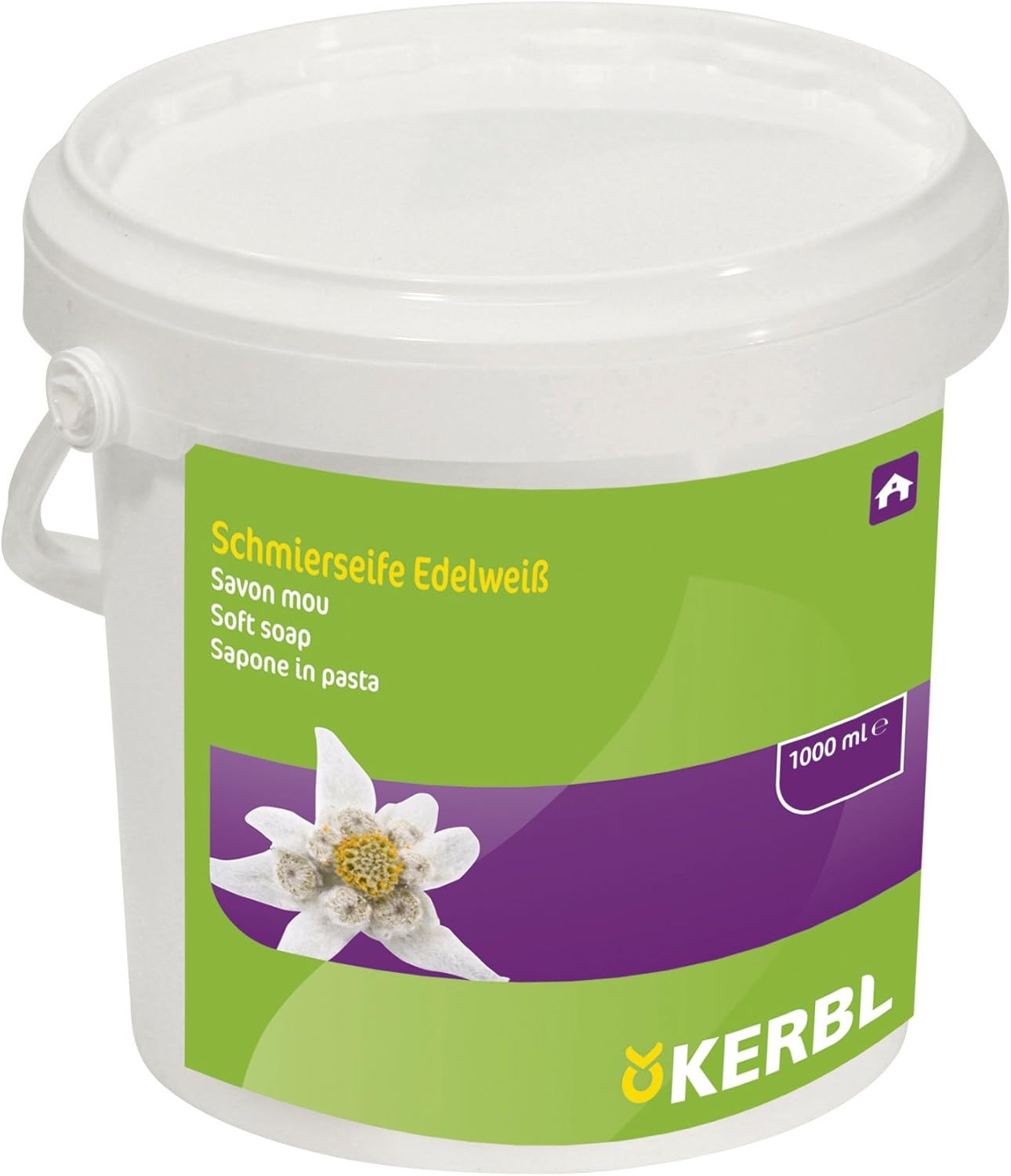 Kerbl 151175 Savon à, Acier Blanc, 1000 ML
