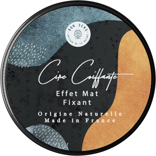Cire pour Cheveux Homme Naturelle - Excellent sur Yuka - Cire Coiffante pour Cheveux et Barbe - Fabriquée en France - 45g 45 g (Lot de 1)