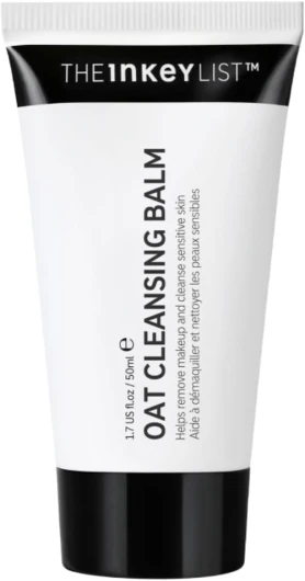 The INKEY List Oat Cleansing Balm pour éliminer le maquillage et nettoyer la peau sensible 50 ml Un