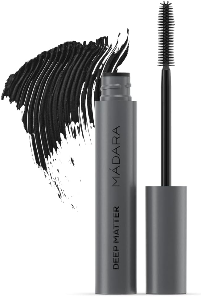 Organic Skincare - Mascara Deep Matter Bold Volume – 8 ml, Volumise et définit, Formule modulable, Avec des pigments entièrement naturels, Vegan, Certifié Ecocert, Emballage recyclable.
