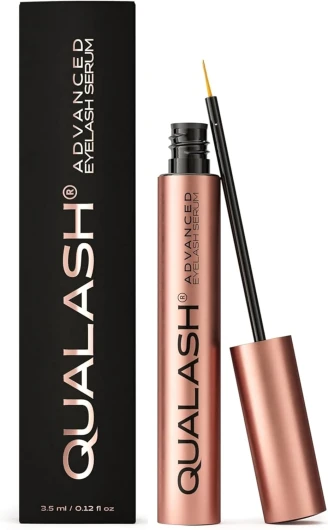 ® Sérum Pour Cils – Pousse Cils Très Rapide, Sérum Pousse Cils, Fortifiant Cils Avec QUA-X CompleX® – Repousse Visible en 4 Semaines, Longueur et Densité 3,5 ml Sérum Qualash