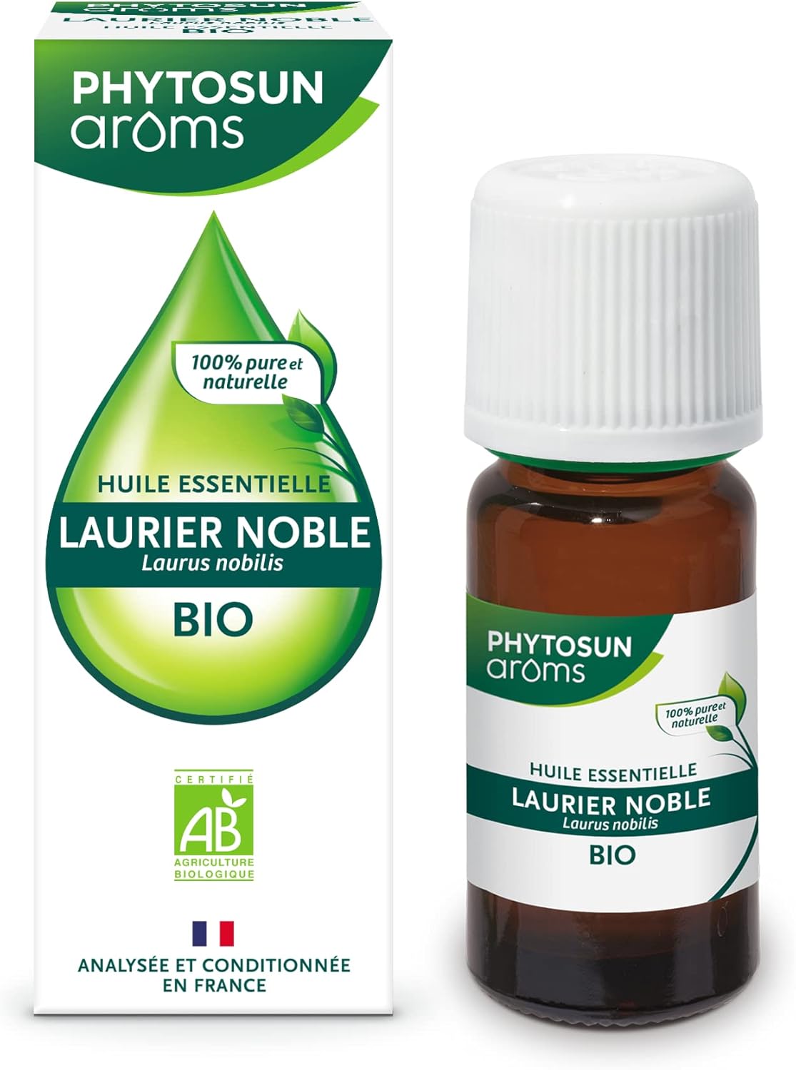Phytosun Arôms – Huile Essentielle Laurier Noble BIO – 100% pure et naturelle – 5 ml Laurier Noble 5 ml (Lot de 1)