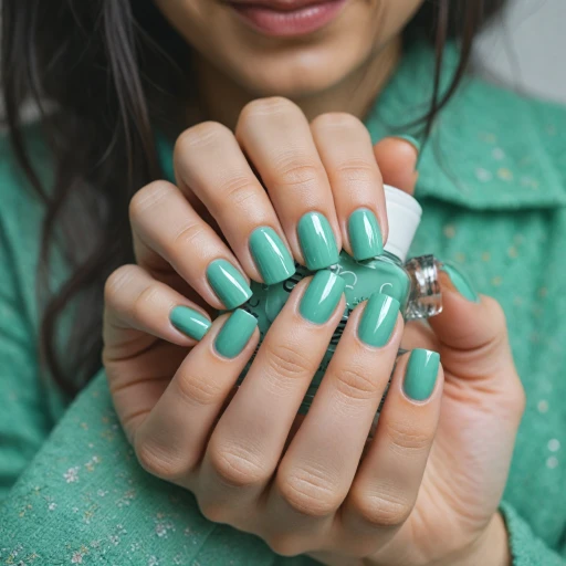 L'élégance du vernis vert pastel : un choix naturel et chic