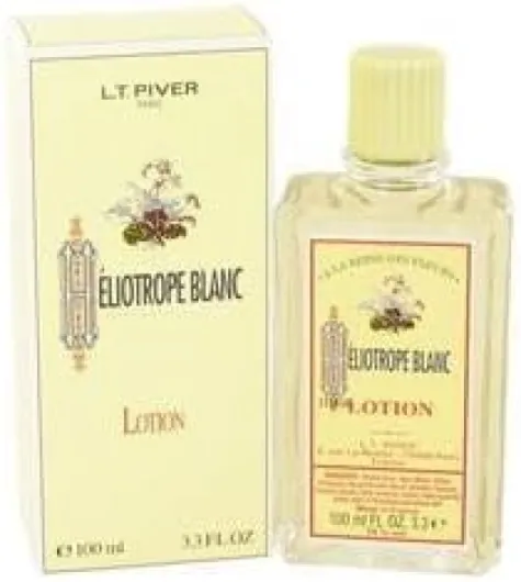 Heliotrope Blanc Lotion (Eau De Toilette) By LT Piver - 3.3 oz