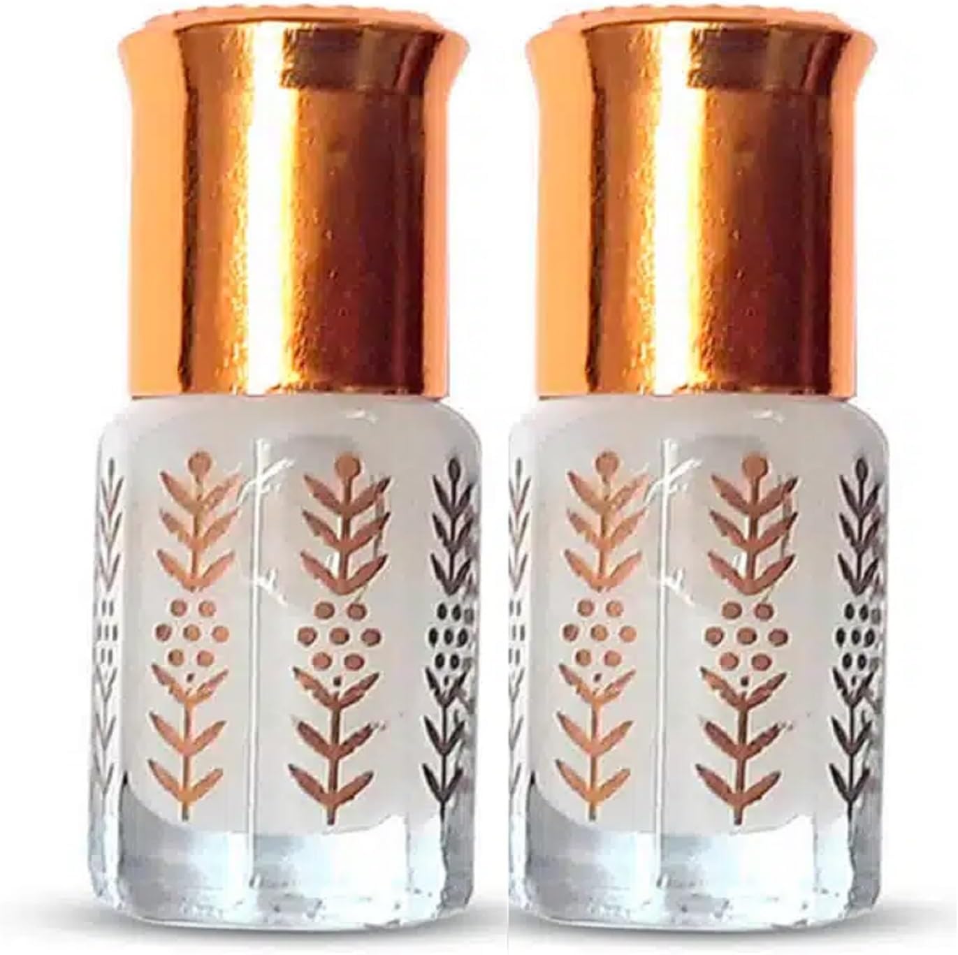 Musc Blanc Tahara 3ml - Musc Intime Purifiant & Parfum Mixte - Texture Onctueuse et Tenue Longue Durée – lot de 2 - (2 x 3ml)