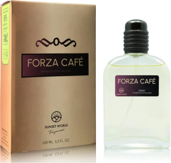 Forza Cafè - Compatible avec Intense Café - Eau De Cologne Intense 100 ml, Parfum Pheromone pour Unisex, Parfum Generique Intense Cafè