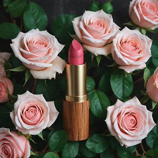 Rouge à lèvres bois de rose : un choix organique élégant