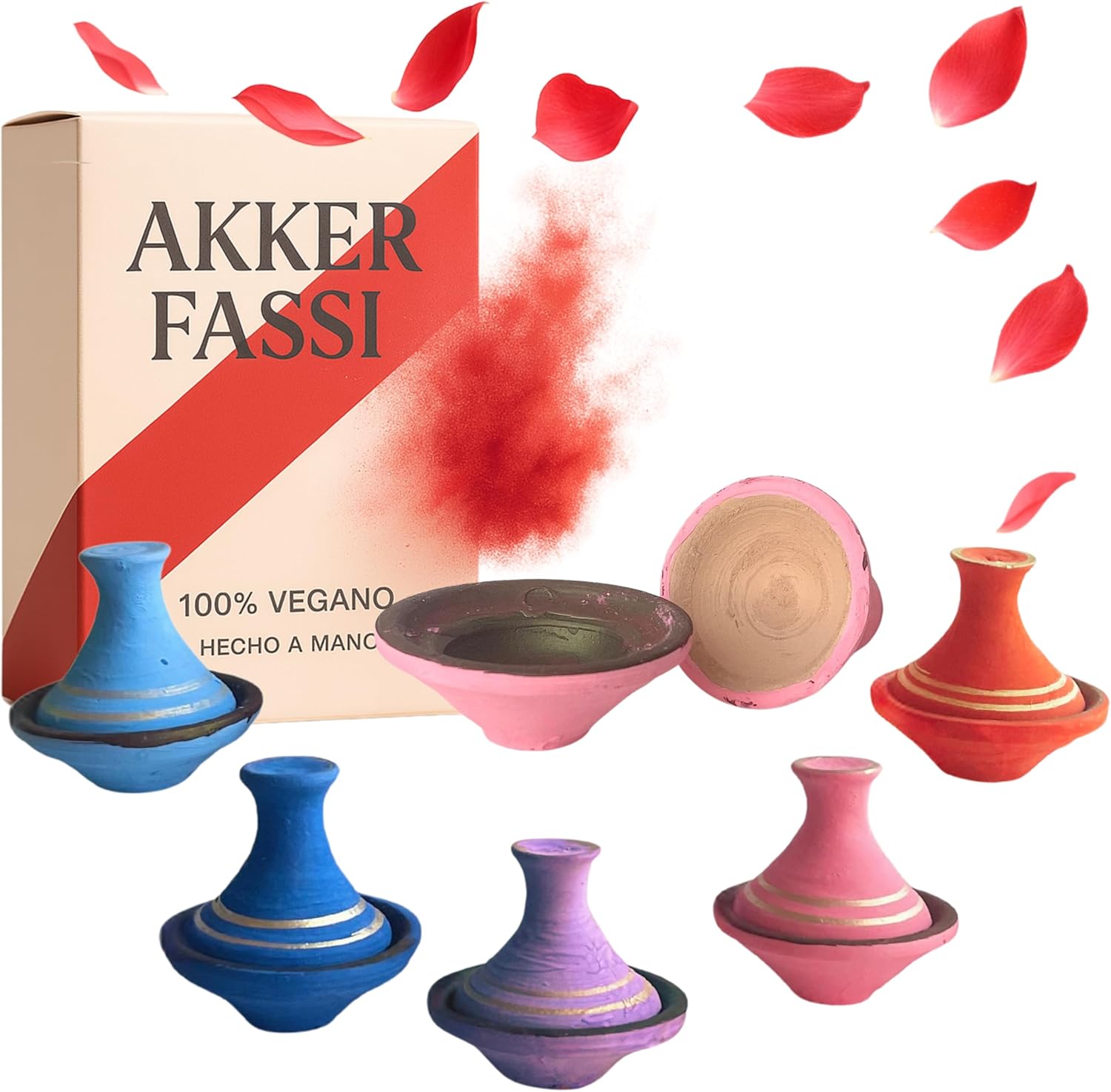 Craft & Care – Rouge à lèvres marocain Aker Fassi – Rouge à lèvres Ancestral Cosmetics – Maquillage Vegan longue tenue – Couleur durable, intense et longue tenue - (Vert)