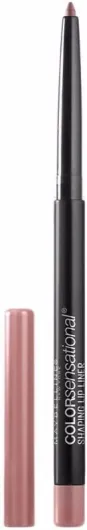 Maybelline New York - Crayon à Lèvres Sculptant - Color Sensational Shaping Lip Liner - Rich Wine (110) - 0,3 g 50 Dusty Rose 1 unité (Lot de 1)