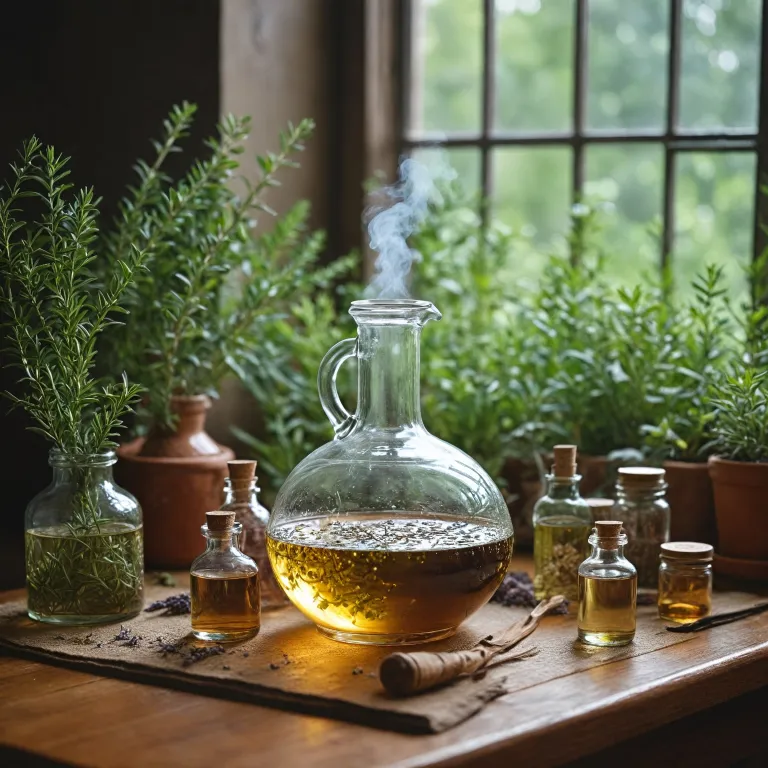 L'art de l'alambic dans la création d'huiles essentielles