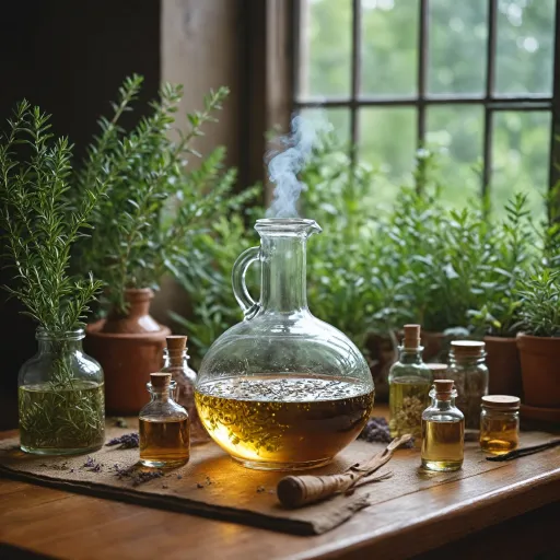 L'art de l'alambic dans la création d'huiles essentielles
