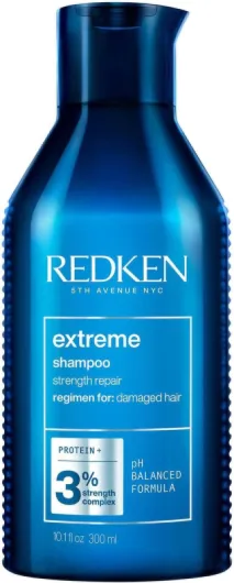REDKEN - Shampoing Fortifiant pour Cheveux Abîmés & Cassants 300 ml (Lot de 1)