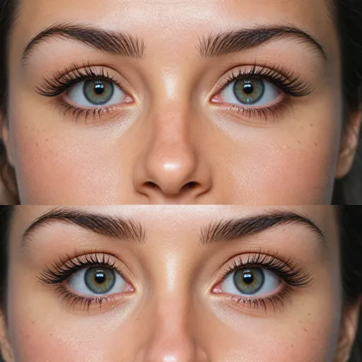 Les secrets du rehaussement de cils : avant et après