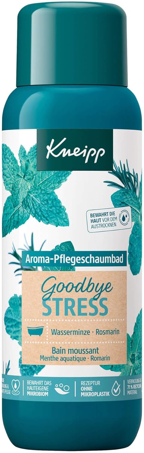 Kneipp Goodbye Stress Bain moussant aromatique, 400 ml Fraîcheur 400 ml (Lot de 1)