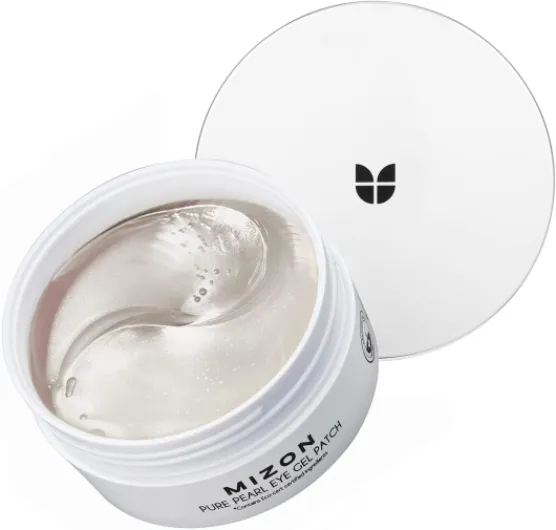 [MIZON] PURE PEARL EYE GEL PATCHES (x60) Soin coréen - Patch gel contour des yeux - Anti rides & Anti cernes - 90% d'ingrédients naturels