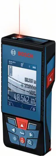 Télémètre Laser GLM 100-25 C (caméra intégrée, portée : Jusqu’à 100 m, Robuste, IP54, ± 1,5 mm*, 3 Piles AA, dragonne, Housse)