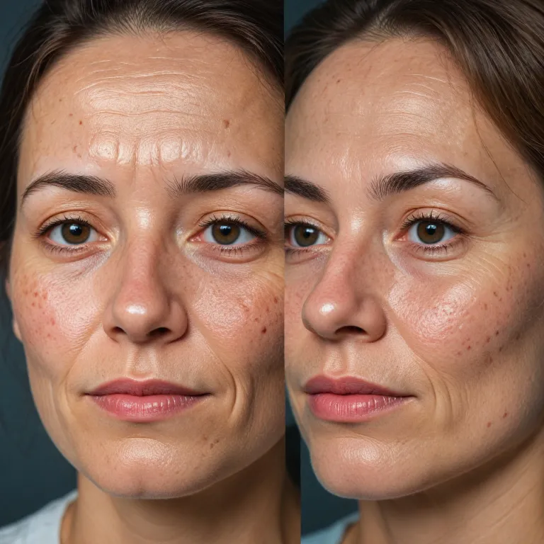 Les effets du laser Fraxel : avant et après