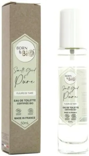 Eau de toilette certifie bio - Fleurs de tiaré - 50ml
