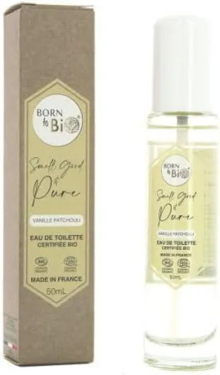 Eau de toilette certifie bio - Vanille Patchouli - 50ml