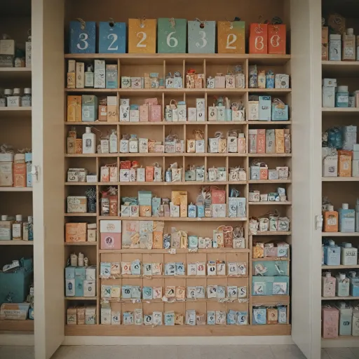 Un calendrier de l'avent en parapharmacie : une surprise quotidienne pour les amateurs de cosmétiques bio