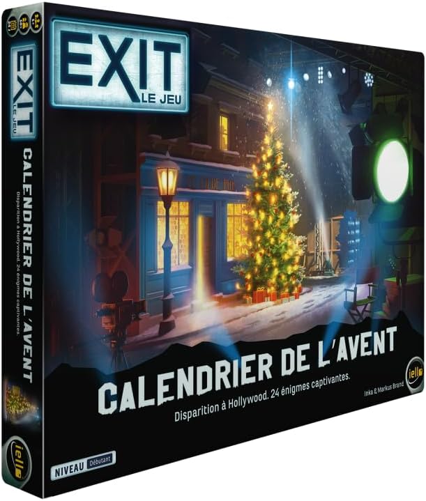 Exit Calendrier de l'Avent - Disparition à Hollywood - Version française