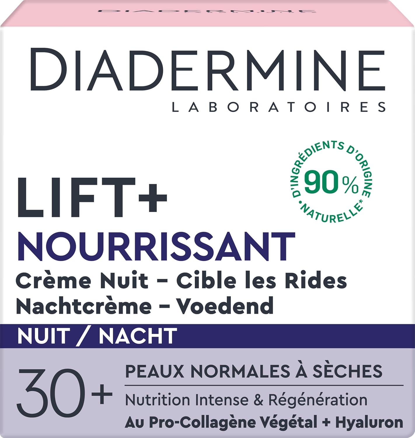 Lift+ - Nourrissant - Crème de Nuit Anti-Rides Ultra Fermeté - 50 ml 50 ml (Lot de 1)