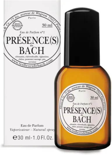 Elixirs & Co - Eau de Parfum aux Fleurs de Bach - Bio - Présence(s) - Bien-être - Parfum Frais et Fleuri - Verveine Pin et Pommier Sauvage - Made in France - 30ml 30 ml (Lot de 1)
