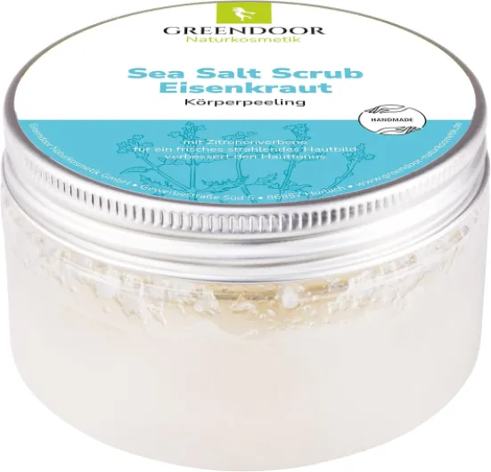 Sel De Mer Gommage Verveine, Peeling sans Plastique, Cosmétique naturelle