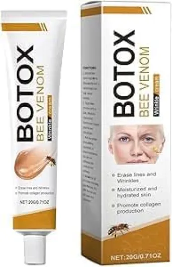 Botox Crème au Venin d'Abeille - Antirides et Raffermissement, Hydratation, Lifting & Recovery pour tous types de peau, Crème hydratante pour le visage, Crème anti-âge au venin d'abeille (1)
