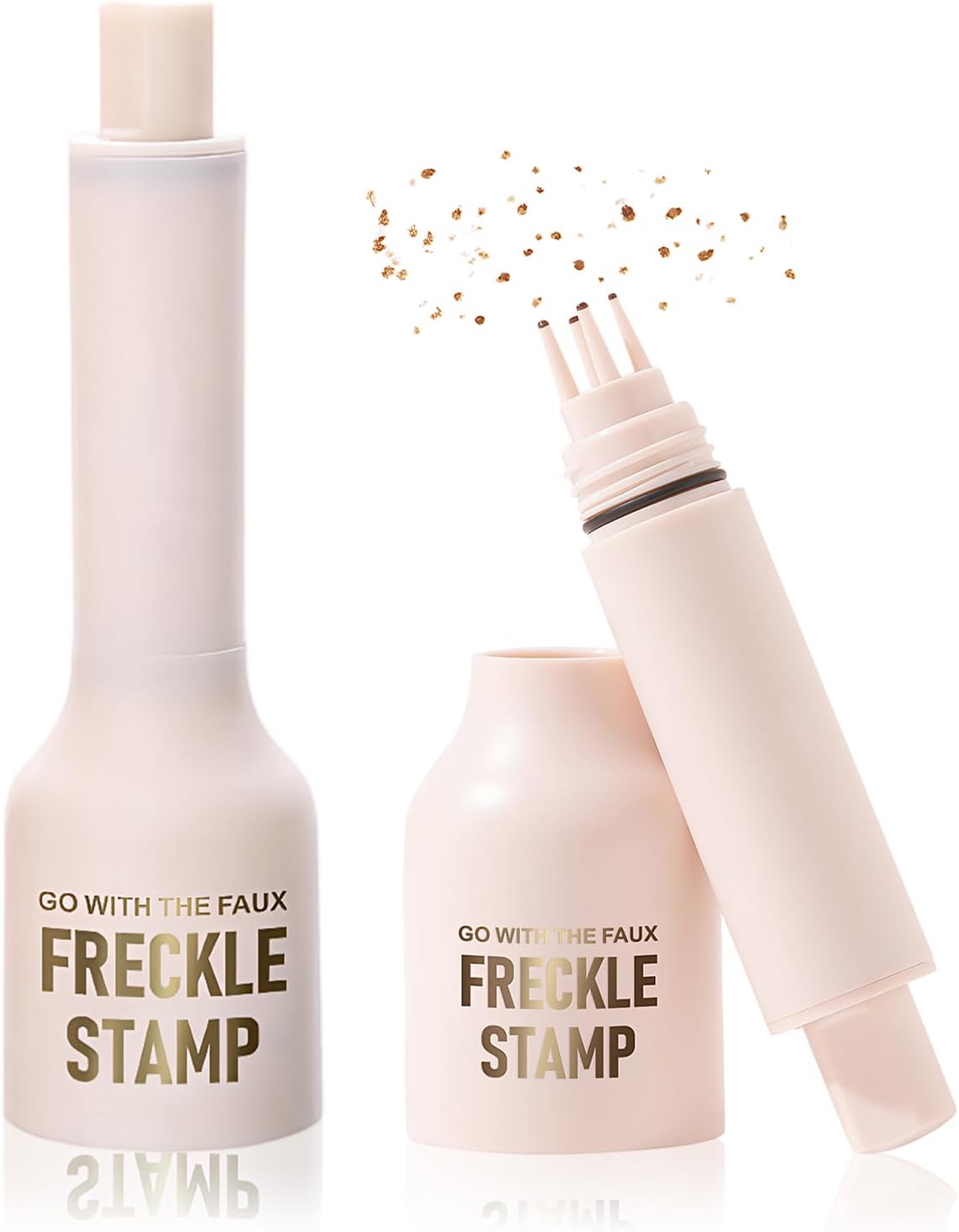 Pack de 2 Crayons à Taches de Rousseur Naturelles et Réalistes, Imperméables et Résistants, pour un Maquillage Semi-Permanent et une Finition Parfaite (LIGHT*1+ MEDIUM*1)