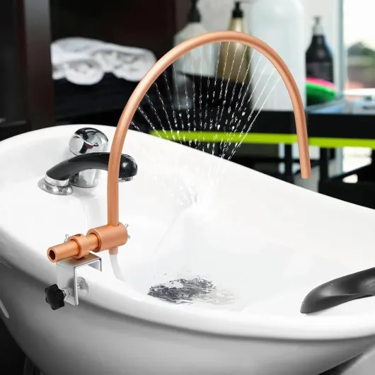 Head Spa Thérapie par l'eau Portable, Head Spa Equipment Support de Circulation D'eau pour Spa Head Spa Réglable à 180 °,Bol à Shampoing pour Salon de Coiffure, équipement de Salon de Massage