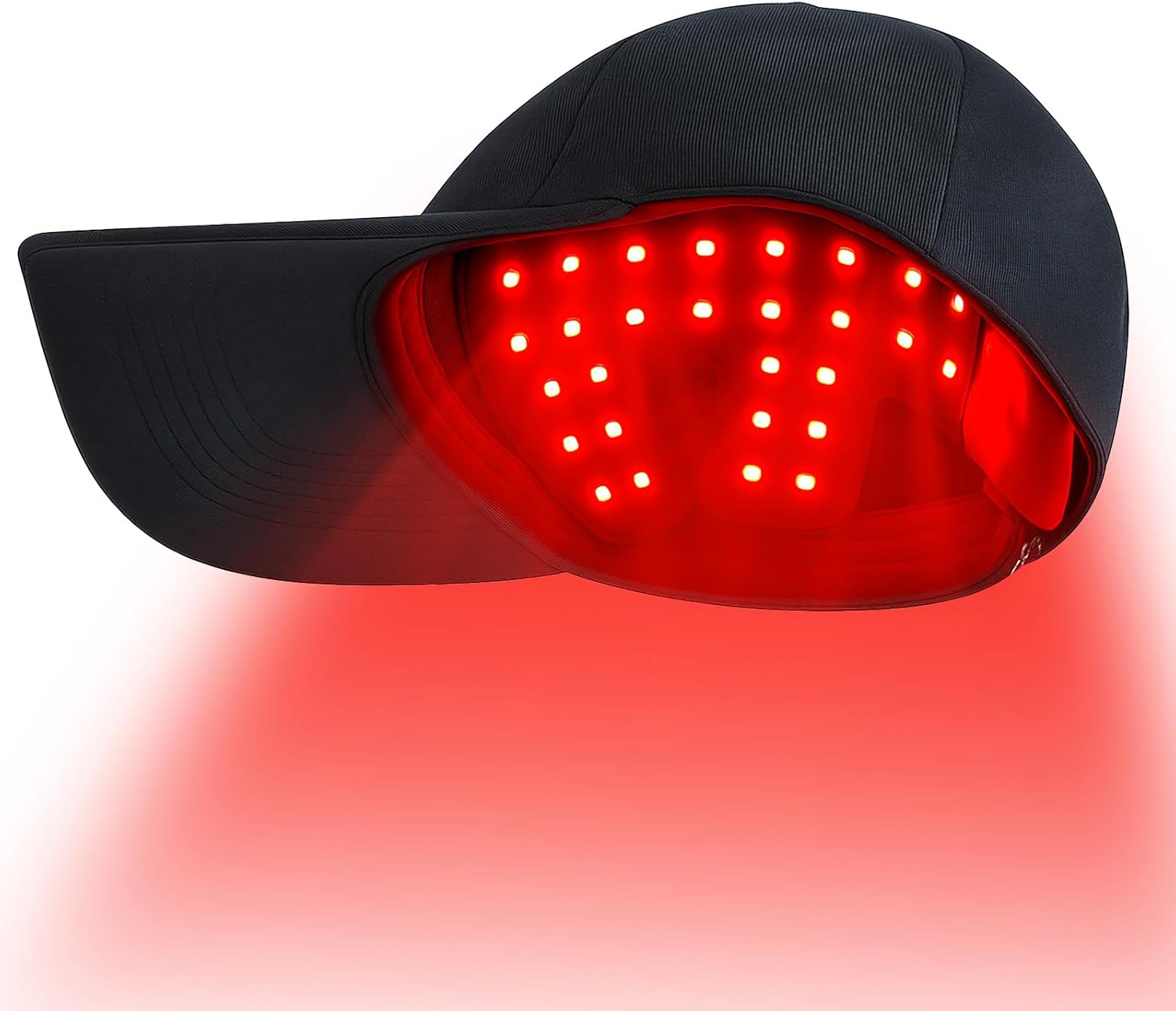 Casque LED Cheveux, Etyceun Casque Pousse Cheveux, 4 Modes Casque De Croissance De Cheveux 630nm+450nm+850nm, Panneau Amovible, Casque Anti Calvitie, Accélérer La Croissance Des Cheveux