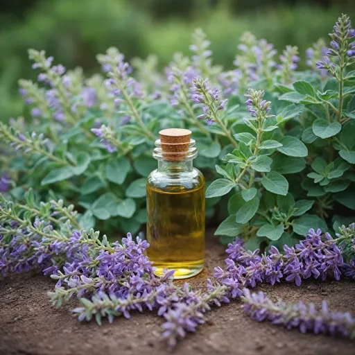 Huile essentielle de sauge sclarée : bienfaits et usages en cosmétique bio