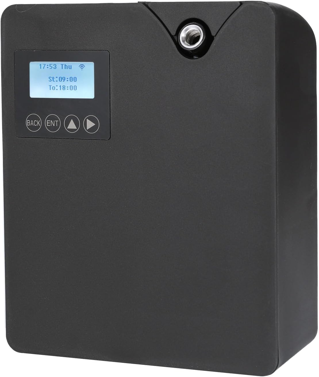 Diffuseur d'huiles essentielles sans Eau - Diffuseur d'aromathérapie Bluetooth et Wi-FI - Diffuseur Professionnel sans Eau - 300 ML - pour Grandes pièces (Noir)