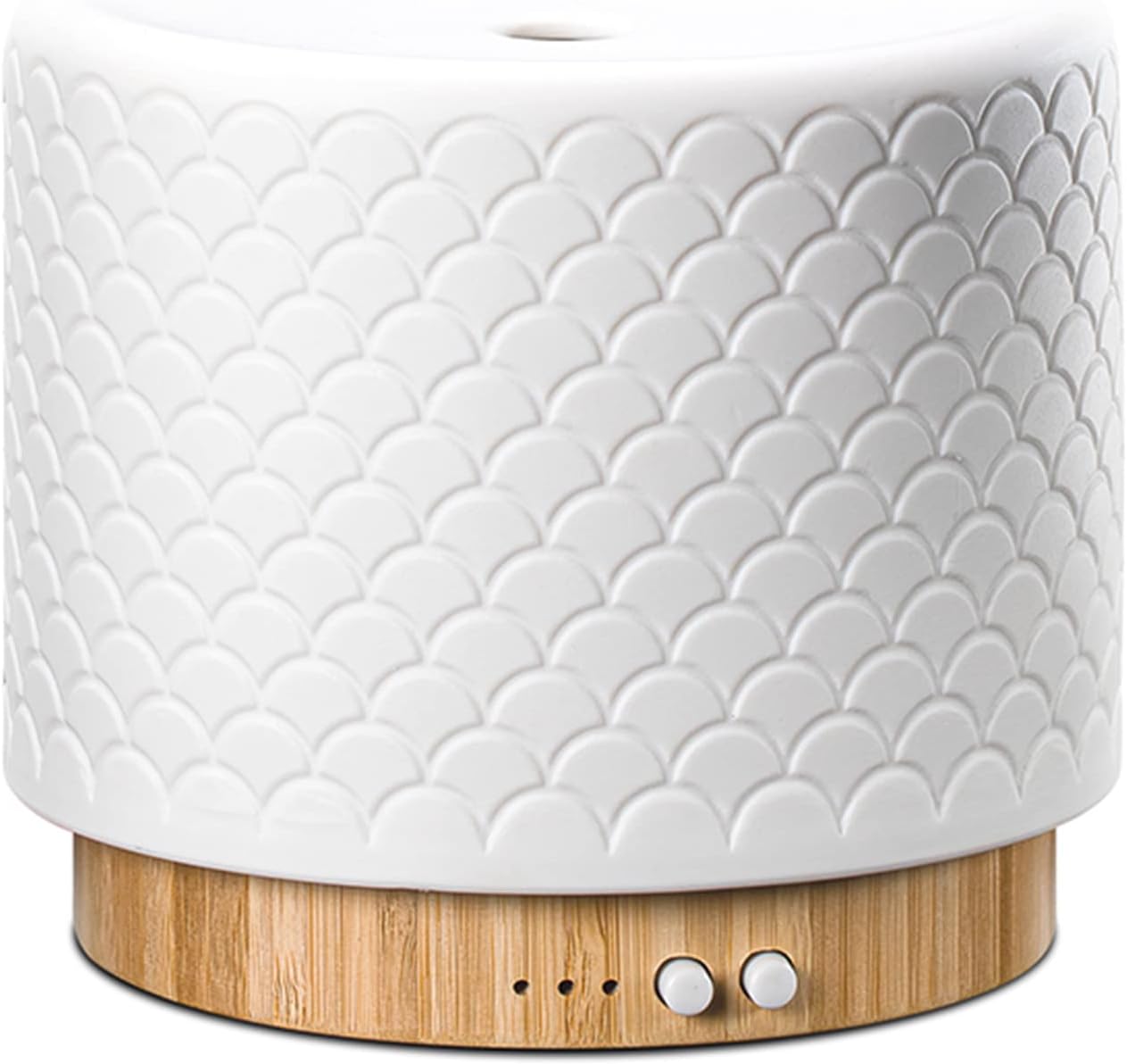 Moya - Diffuseur Huiles Essentielles - Diffuseur Huiles Essentielles Bois - Cohérence Cardiaque - Lampe De Respiration