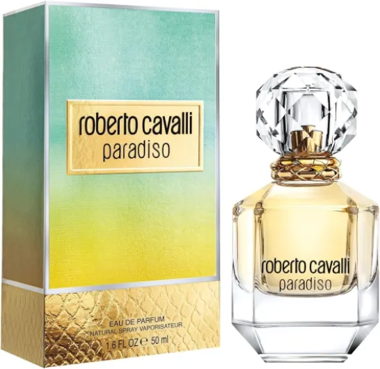 Roberto Cavalli Paradiso, Eau de Parfum pour Femme, Parfum d’été 50 ml (Lot de 1)