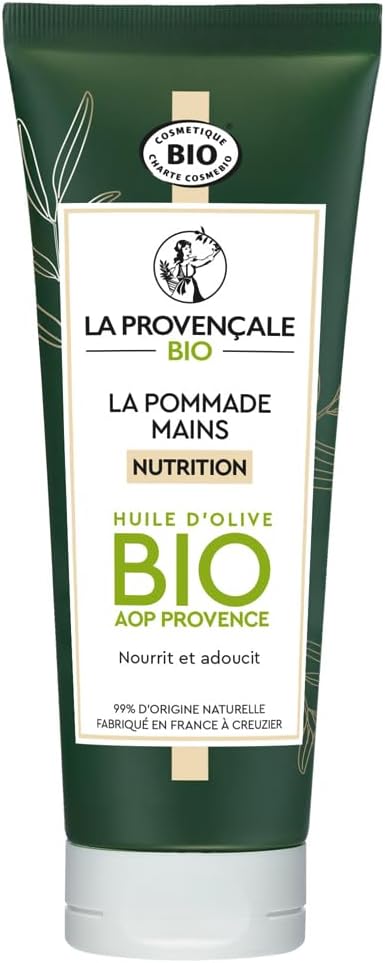 La Pommade Nutrition Mains – Huile d’Olive Bio AOC Provence – Pour Peaux Sèche - 75 ml 1